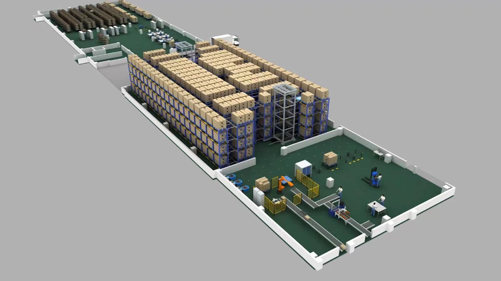 【兆恒機(jī)械】菜鳥在浙江建設(shè)“無人糧倉(cāng)”，引入機(jī)械臂、AGV機(jī)器人、四向穿梭車